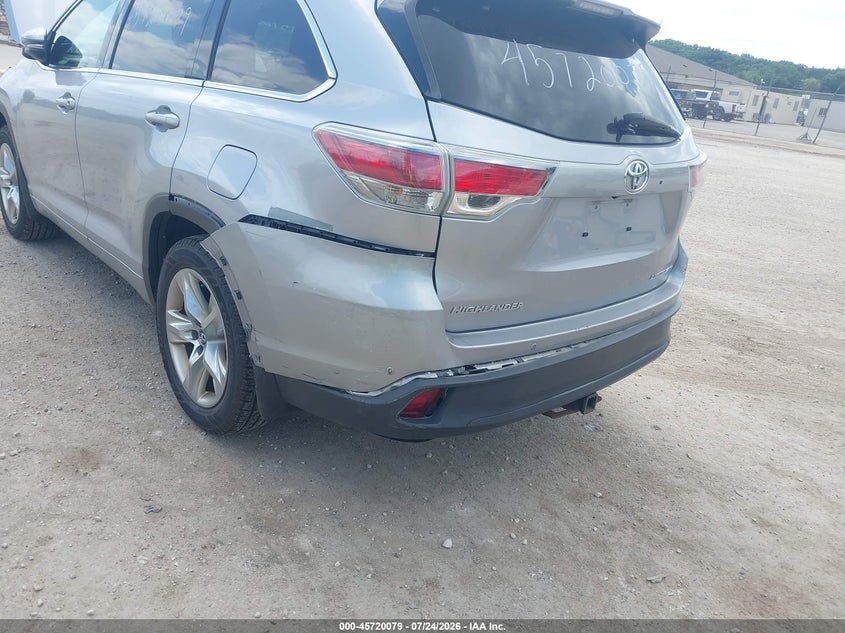 2016 TOYOTA HIGHLANDER SPORT UTILITY VEHICLE 3.5L V-6 DOHC, VVT, 270HP