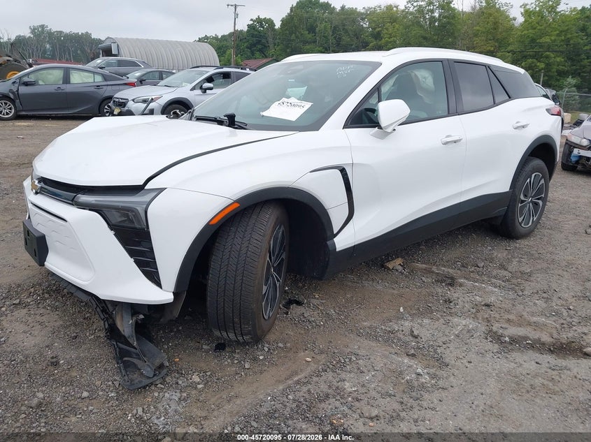 Vin: 3gnkdgrjxss132204, lot: 46218777, chevrolet blazer ev lt awd 20252
