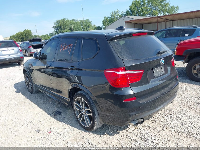 Vin: 5uxwx9c56g0d77347, lot: 46218781, bmw x3 xdrive28i 20163