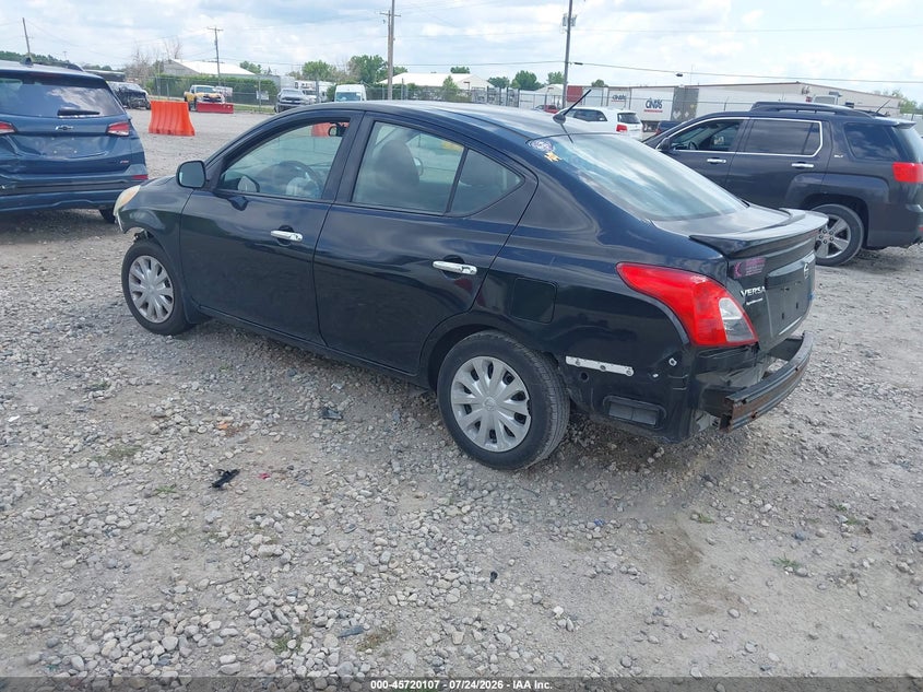 Vin: 3n1cn7ap2el807569, lot: 46218789, nissan versa 1.6 sv 20143