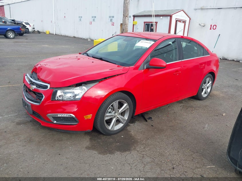 Vin: 1g1pe5sb9f7256335, lot: 46218792, chevrolet cruze 2lt auto 20152