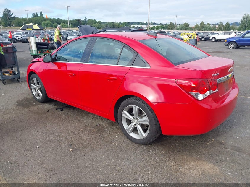 Vin: 1g1pe5sb9f7256335, lot: 46218792, chevrolet cruze 2lt auto 20153