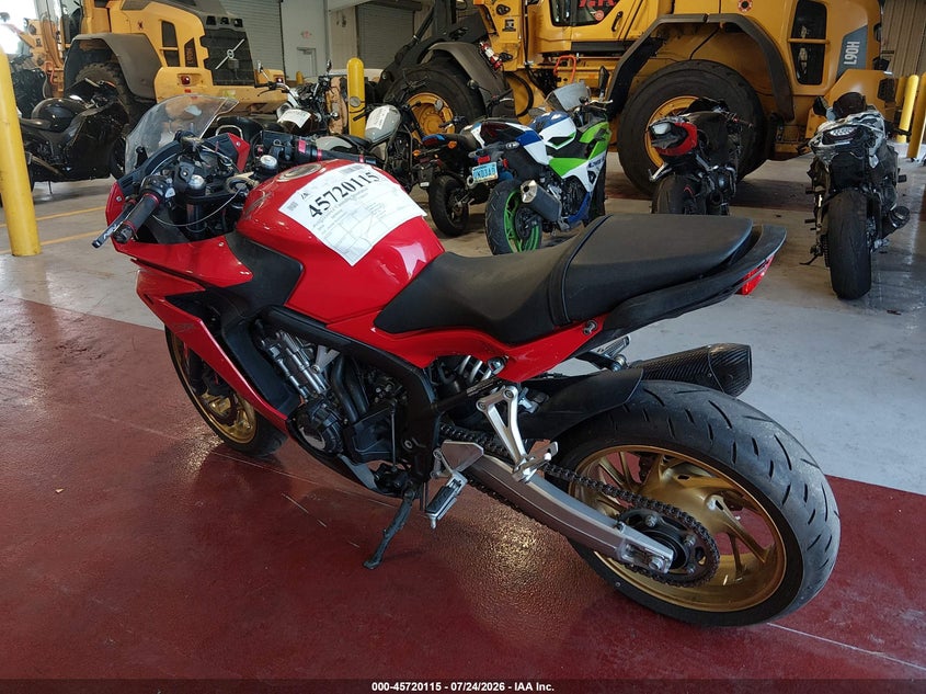 2014 HONDA CBR650 auction photo 3
