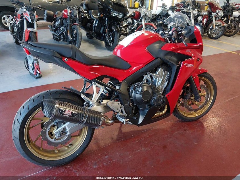 2014 HONDA CBR650 auction photo 4