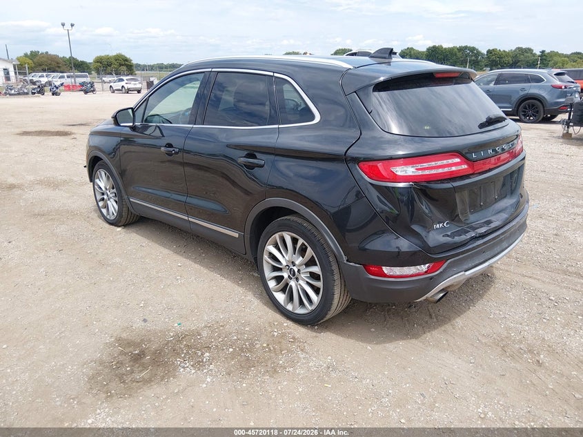Vin: 5lmcj1a94fuj09102, lot: 46218800, lincoln mkc 20153