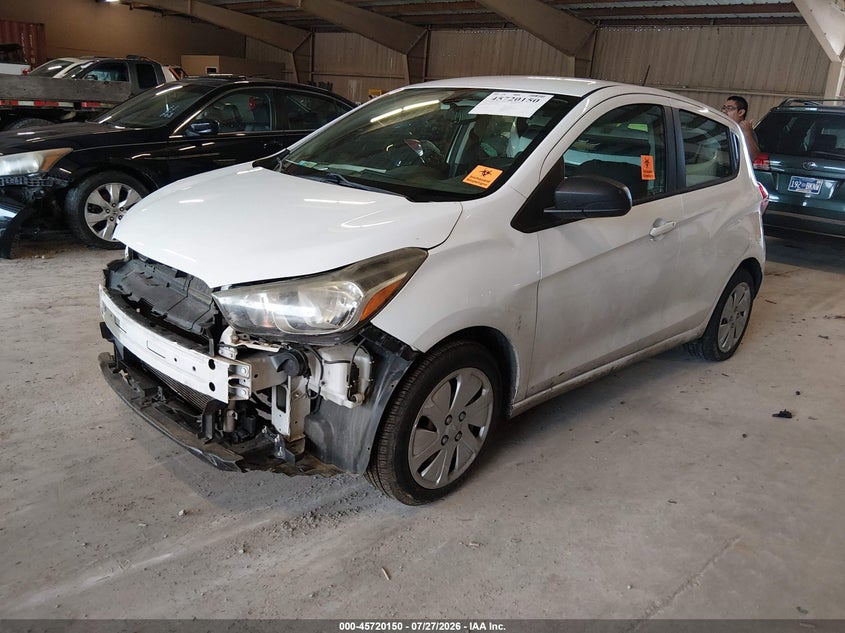 Vin: kl8cb6saxhc747429, lot: 46218832, chevrolet spark ls cvt 20172