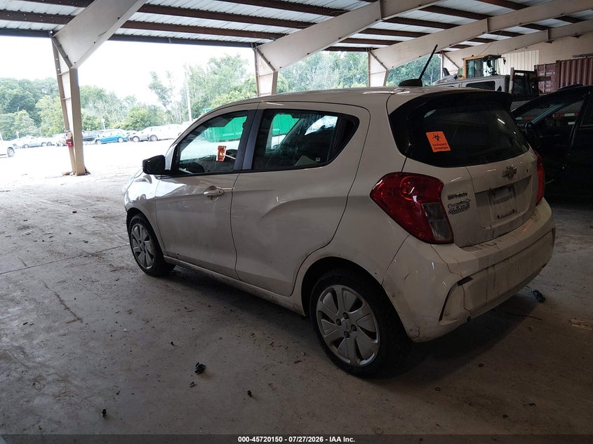 Vin: kl8cb6saxhc747429, lot: 46218832, chevrolet spark ls cvt 20173