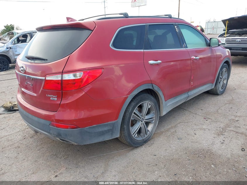 2013 HYUNDAI SANTA FE auction photo 4