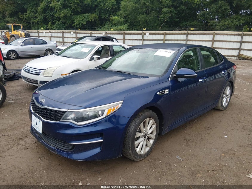 Vin: 5xxgt4l34gg036494, lot: 46218843, kia optima lx 20162
