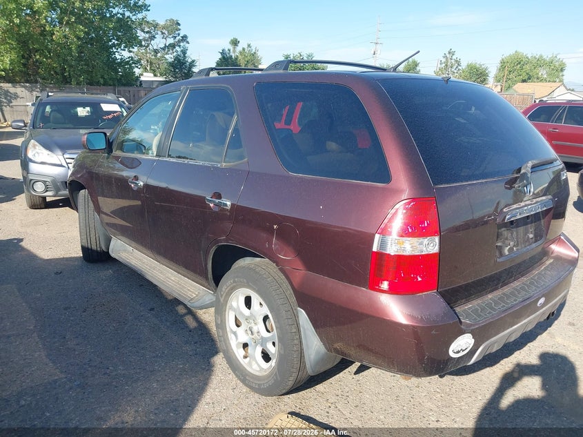 2001 ACURA MDX auction photo 3