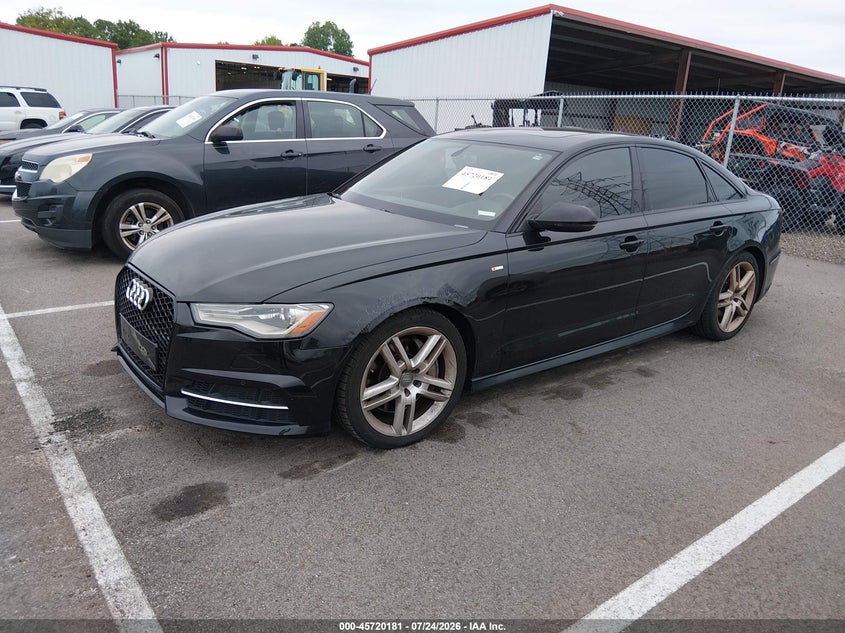 Vin: waucfafc3gn195296, lot: 46218863, audi a6 2.0t premium 20162