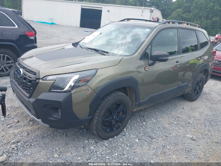 Vin: jf2skamc3nh409262, lot: 46218887, subaru forester wilderness 20222