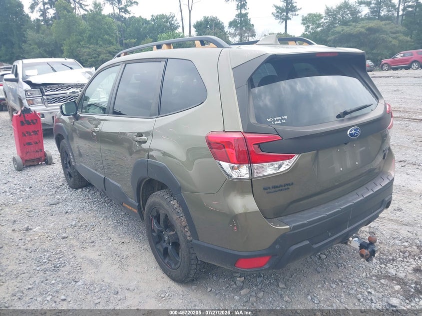 Vin: jf2skamc3nh409262, lot: 46218887, subaru forester wilderness 20223