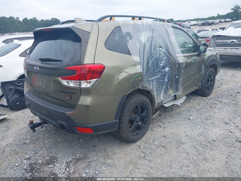 Vin: jf2skamc3nh409262, lot: 46218887, subaru forester wilderness 20224