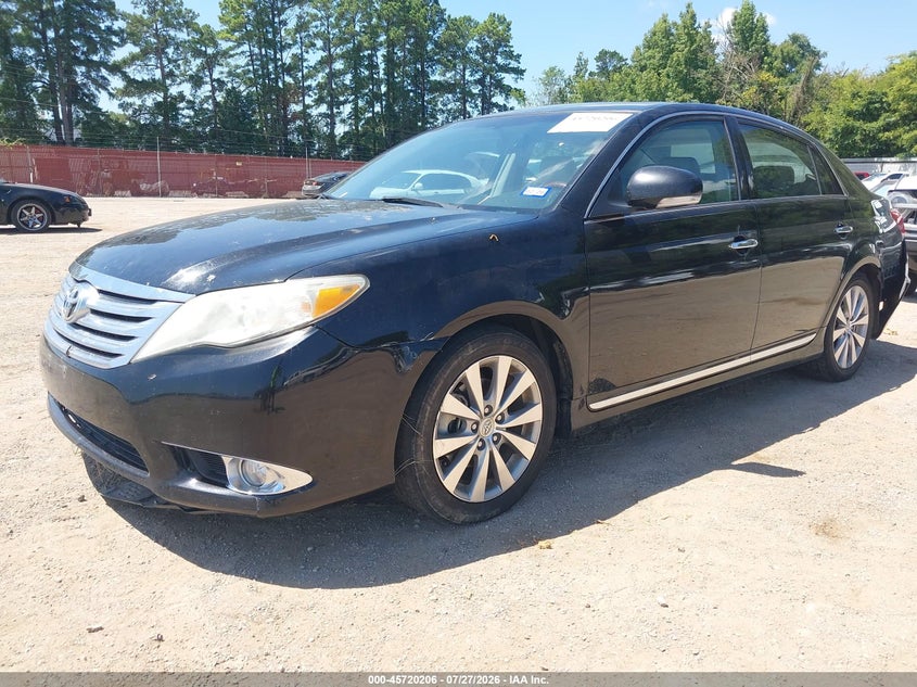 Vin: 4t1bk3db9bu409346, lot: 46218888, toyota avalon limited 20112