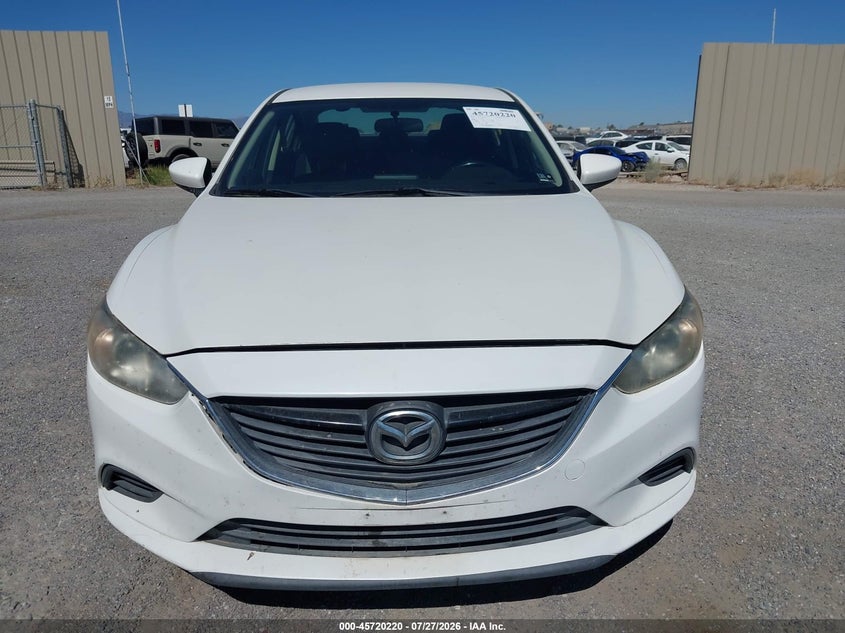 2016 MAZDA 6 SEDAN 2.5L I-4 DI, DOHC, VVT, 184HP