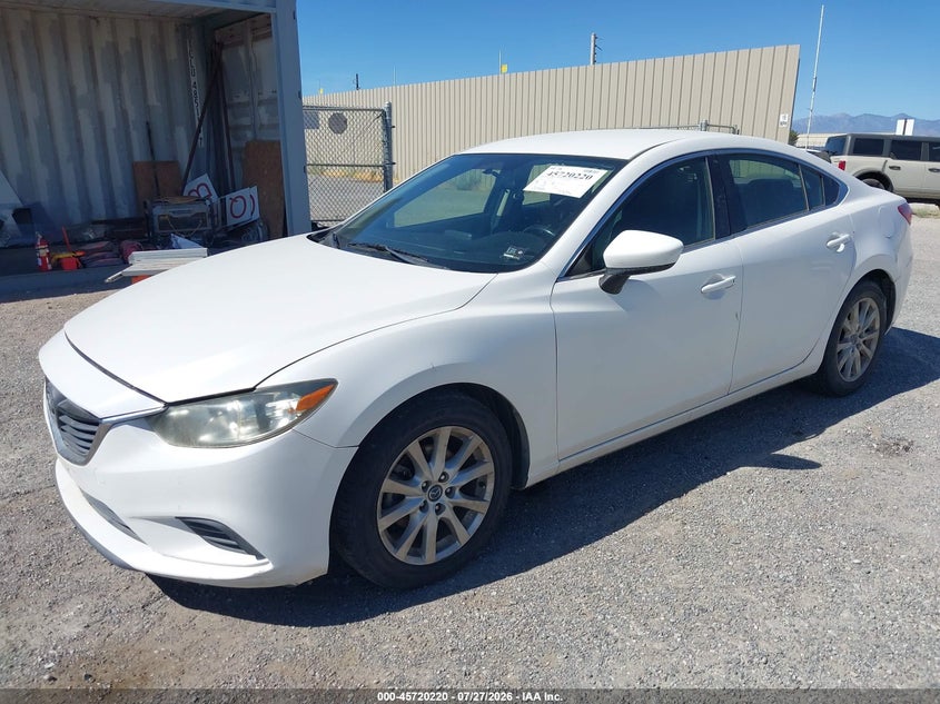 Vin: jm1gj1u51g1407823, lot: 46218902, mazda mazda6 i sport 20162