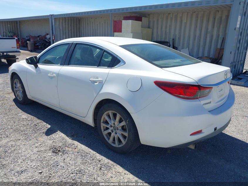Vin: jm1gj1u51g1407823, lot: 46218902, mazda mazda6 i sport 20163