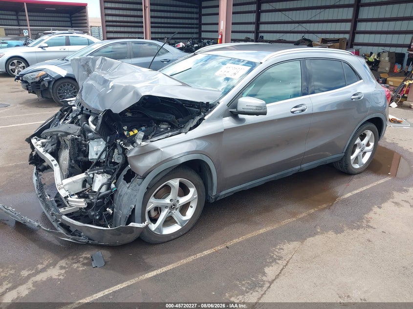 Vin: wdctg4eb2lj678171, lot: 46218909, mercedes-benz gla 250 20202