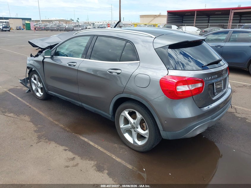 Vin: wdctg4eb2lj678171, lot: 46218909, mercedes-benz gla 250 20203