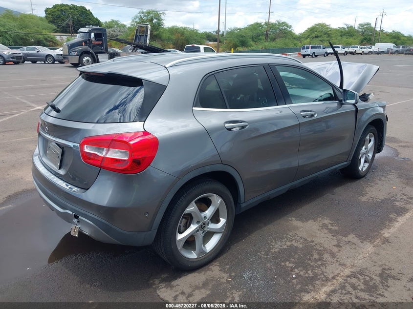 Vin: wdctg4eb2lj678171, lot: 46218909, mercedes-benz gla 250 20204