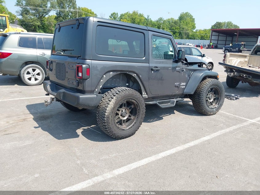Vin: 1c4hjxagomw511201, lot: 46218914, jeep wrangler sport 20214