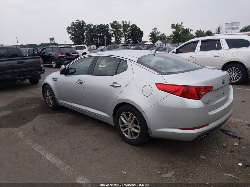 Vin: knagm4a76d5431289, lot: 46218920, kia optima lx 20133