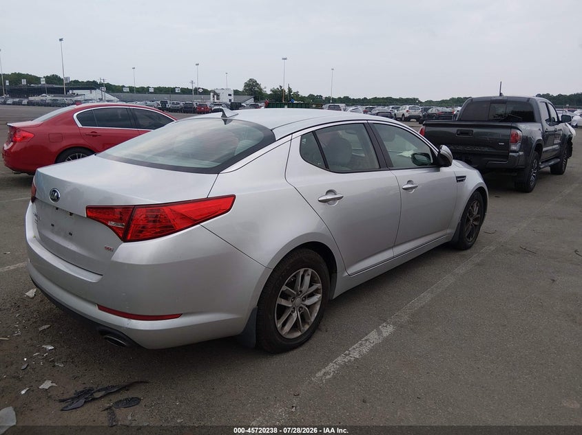 Vin: knagm4a76d5431289, lot: 46218920, kia optima lx 20134