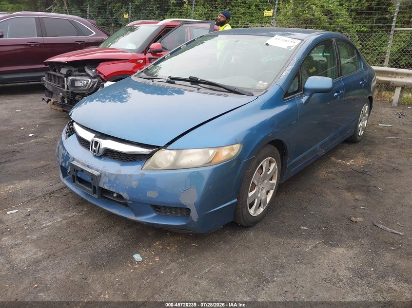 Vin: 2hgfa1f52ah302484, lot: 46218921, honda civic lx 20102