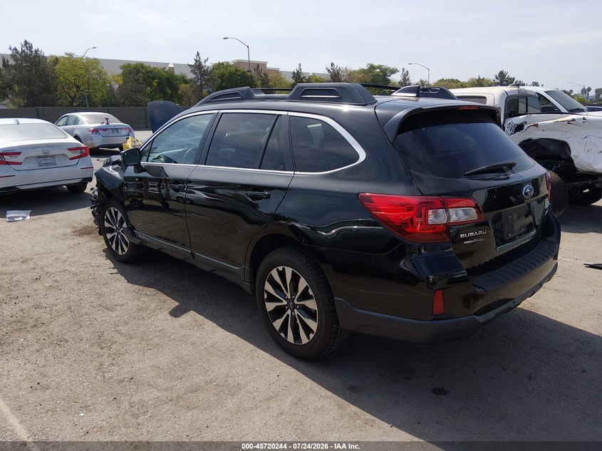 Vin: 4s4bsanc6h3269573, lot: 46218926, subaru outback 2.5i limited 20173