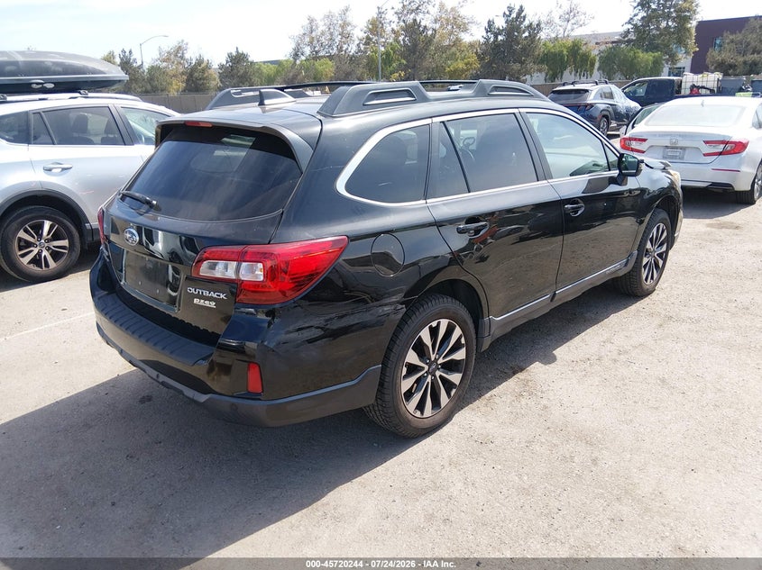 Vin: 4s4bsanc6h3269573, lot: 46218926, subaru outback 2.5i limited 20174