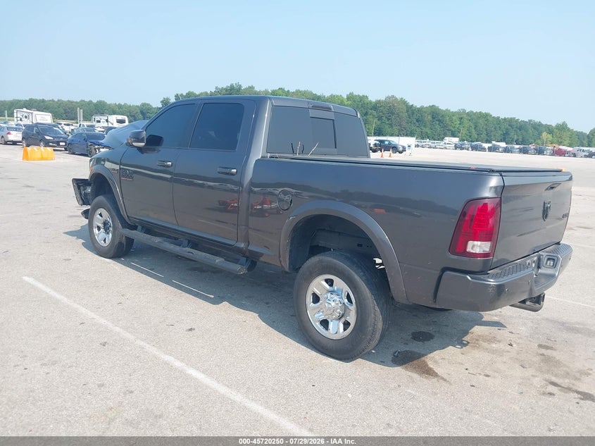 Vin: 3c6ur5fj8jg175539, lot: 46218932, ram 2500 laramie  4x4 6'4 box 20183