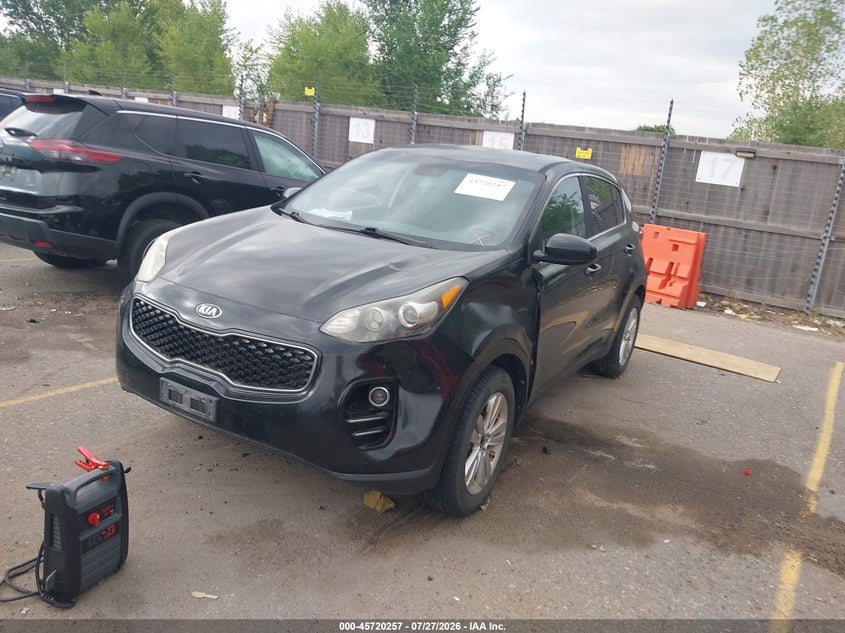 Vin: kndpmcac2h7114033, lot: 46218939, kia sportage lx 20172