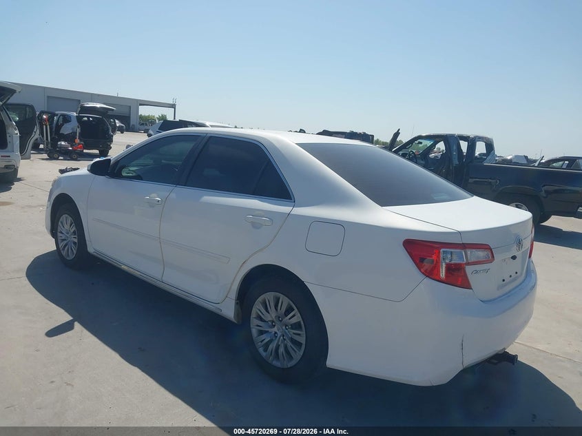 Vin: 4t4bf1fkxdr300022, lot: 46218951, toyota camry le 20133