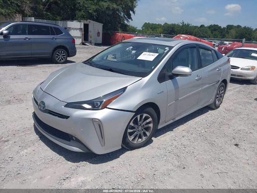 Vin: jtdkamfu0n3163129, lot: 46218964, toyota prius limited 20222
