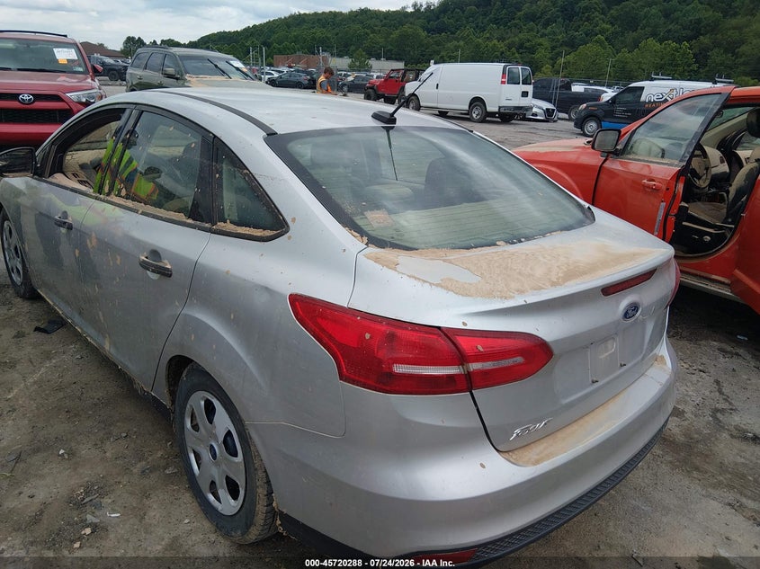 Vin: 1fadp3e24jl203133, lot: 46218970, ford focus s 20183