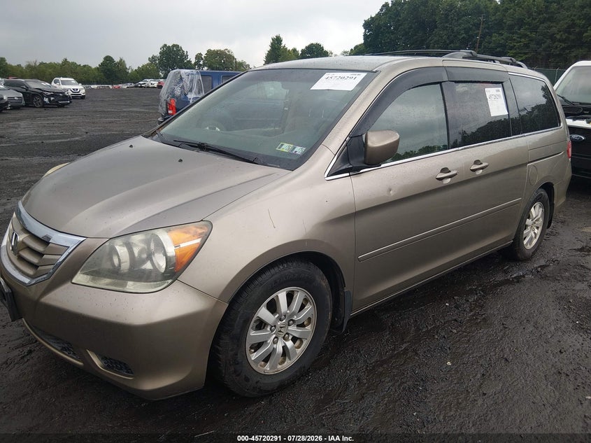Vin: 5fnrl3h47ab005741, lot: 46218973, honda odyssey ex 20102