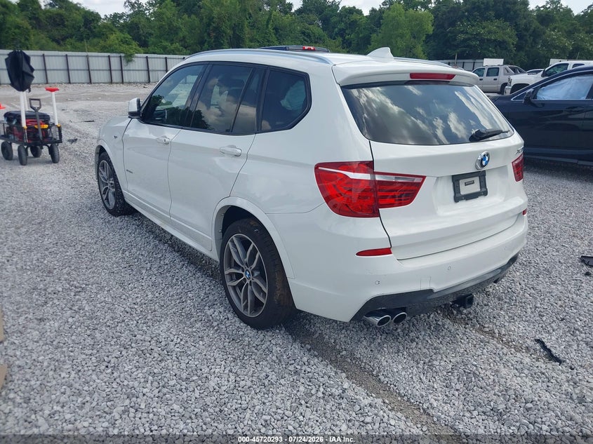 Vin: 5uxwz7c56g0r31966, lot: 46218975, bmw x3 sdrive28i 20163