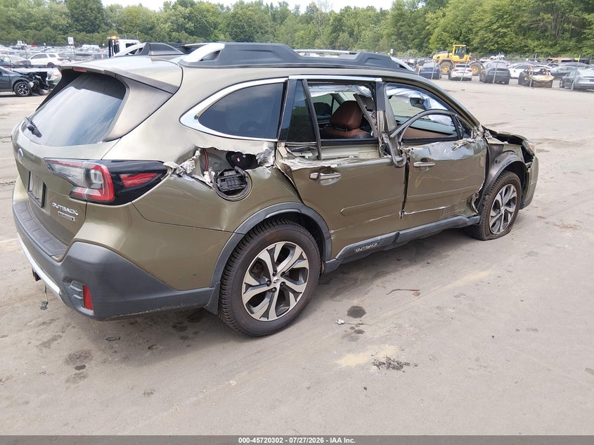 Vin: 4s4btapc7l3144584, lot: 46218985, subaru outback touring 20204
