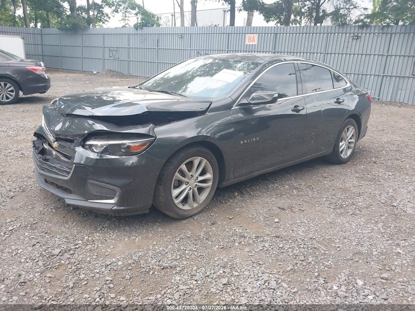 Vin: 1g1zd5st7jf203510, lot: 46218986, chevrolet malibu lt 20182