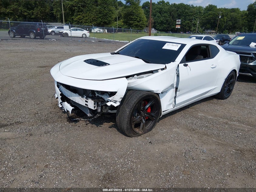 Vin: 1g1ff1r72m0135591, lot: 46219000, chevrolet camaro rwd  lt1 20212