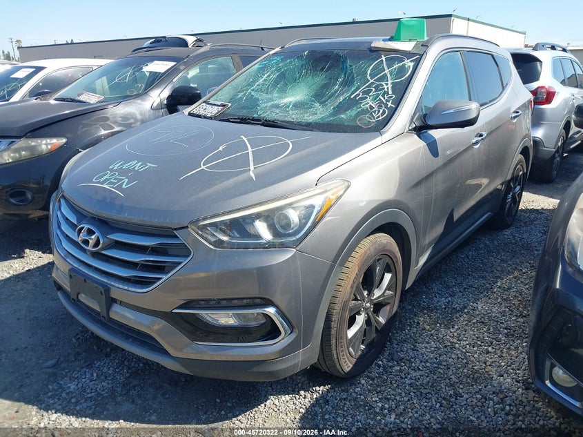 2018 HYUNDAI SANTA FE SPORT auction photo 2