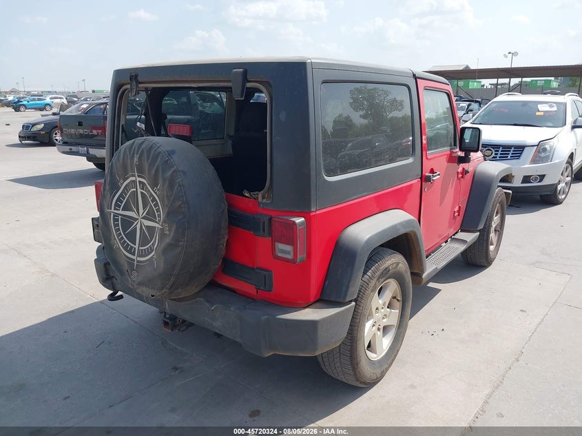 Vin: 1c4gjwag7fl598069, lot: 46219006, jeep wrangler sport 20154
