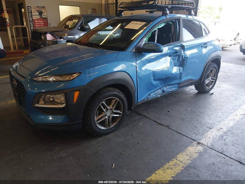 Vin: km8k1caa8ku287044, lot: 46219012, hyundai kona se 20192
