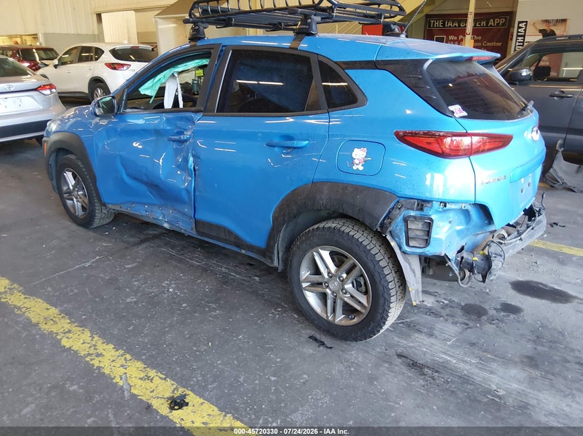 Vin: km8k1caa8ku287044, lot: 46219012, hyundai kona se 20193