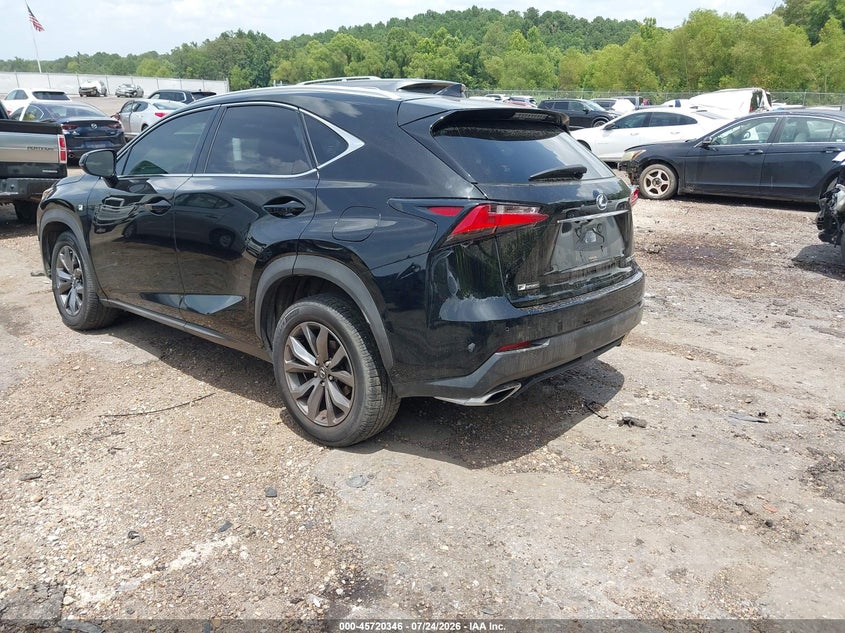 Vin: jtjyarbz2g2023954, lot: 46219028, lexus nx 200t f sport 20163