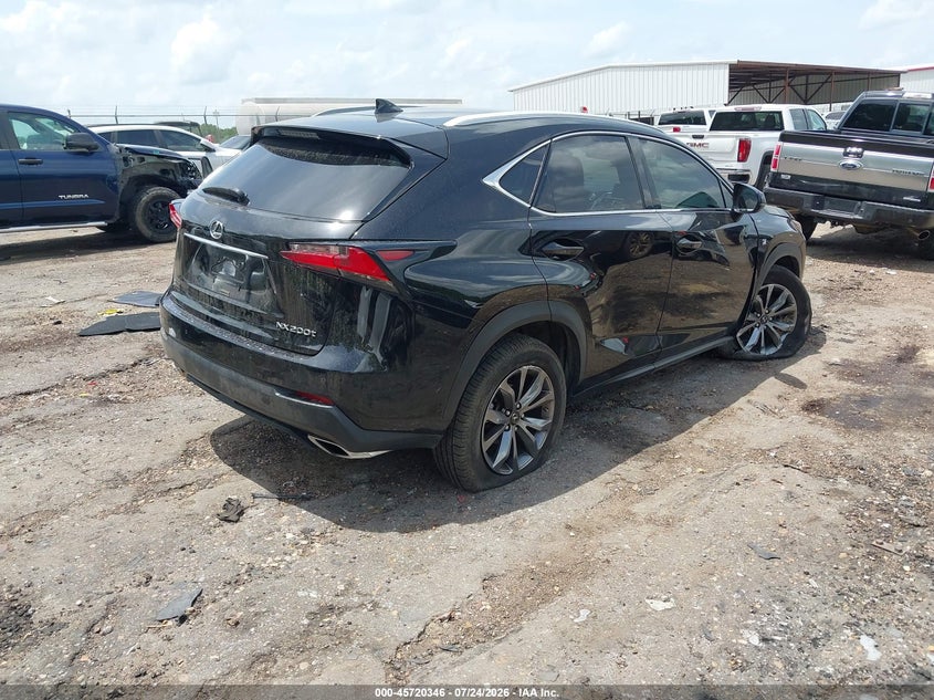 Vin: jtjyarbz2g2023954, lot: 46219028, lexus nx 200t f sport 20164