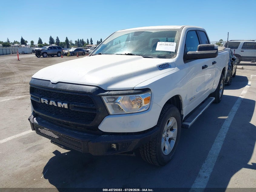 Vin: 1c6srfct4kn611122, lot: 46219035, ram 1500 tradesman  4x4 6'4 box 20192