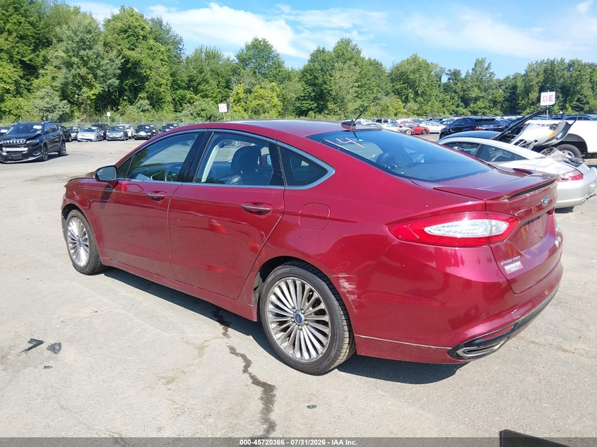 Vin: 3fa6p0k96dr335115, lot: 46219047, ford fusion titanium 20133
