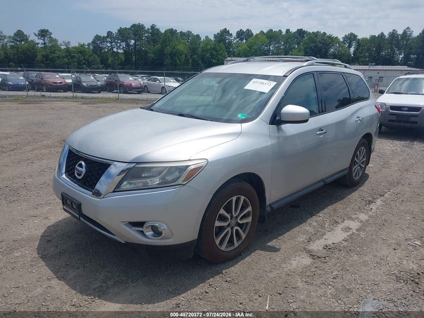 2015 Nissan Pathfinder, Обычный износ, IAAI, VIN 5N1AR2MN2FC625577 — фото 2